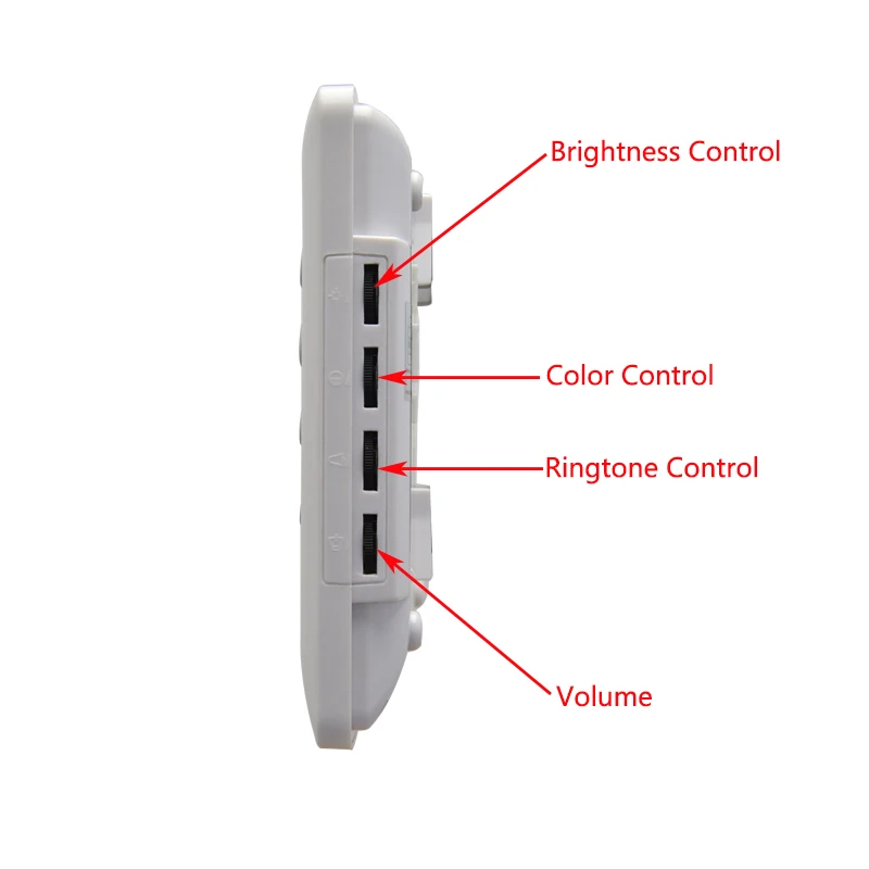 Vigtech домашняя " видеодомофон система дверного телефона с 1 золотой монитор 1 RFID считыватель карт HD дверной звонок камера