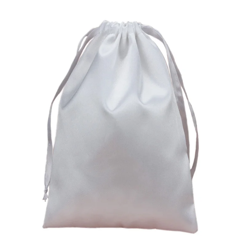 الشعر الحرير أكياس الحرير التعبئة والتغليف أكياس الشريط الرباط الحقائب الأحذية تخزين ملابس حقيبة