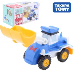 Tomica disney двигатель пухленый погрузчик Дональд Дак литой Такара Tomy Моторс автомобиль литая металлическая модель новые детские игрушки