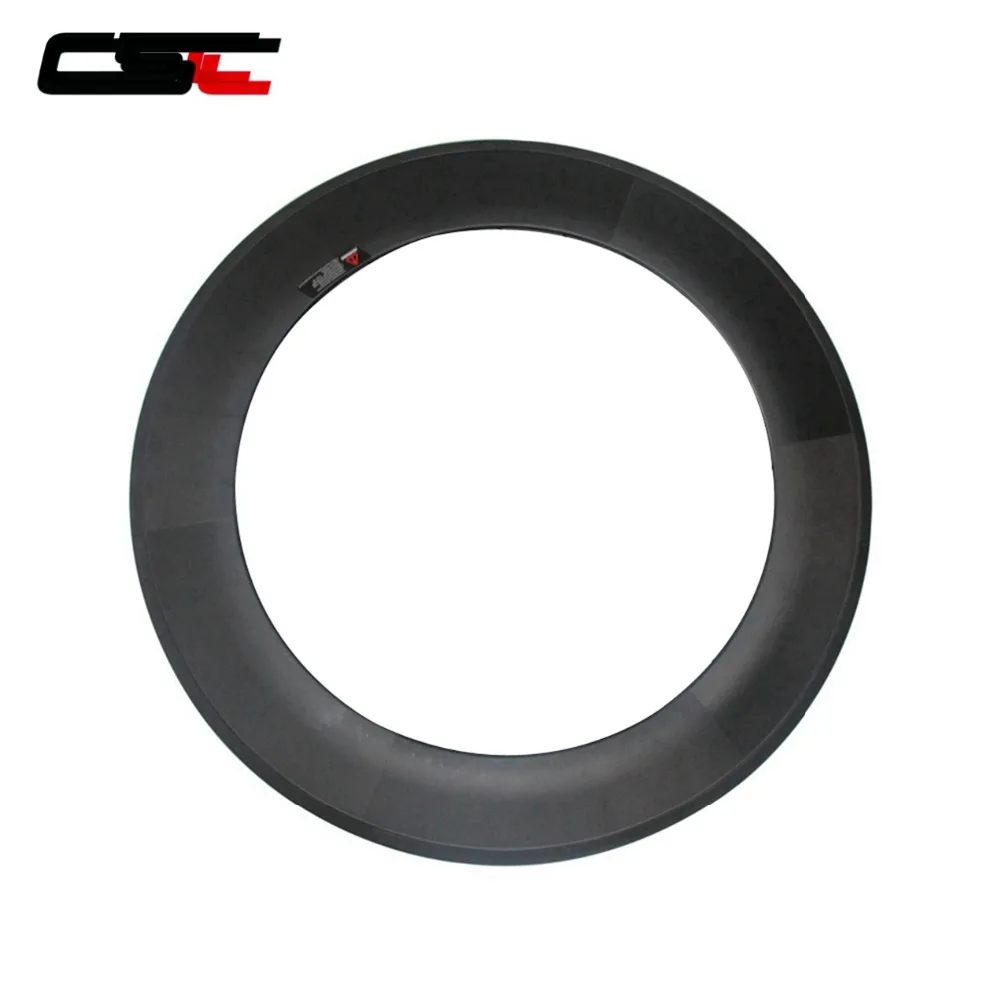 700C Front or Rear Carbon Road Rim Clincher Or Tubular 23mm/25mm Width 24mm/38mm/50mm/60mm/88mm
