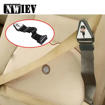 

NWIEV Child safety belt buckle dedicated fixture for Peugeot 3008 2017 2008 Mitsubishi Lancer Asx Suzuki Swift Grand Vitara SX4