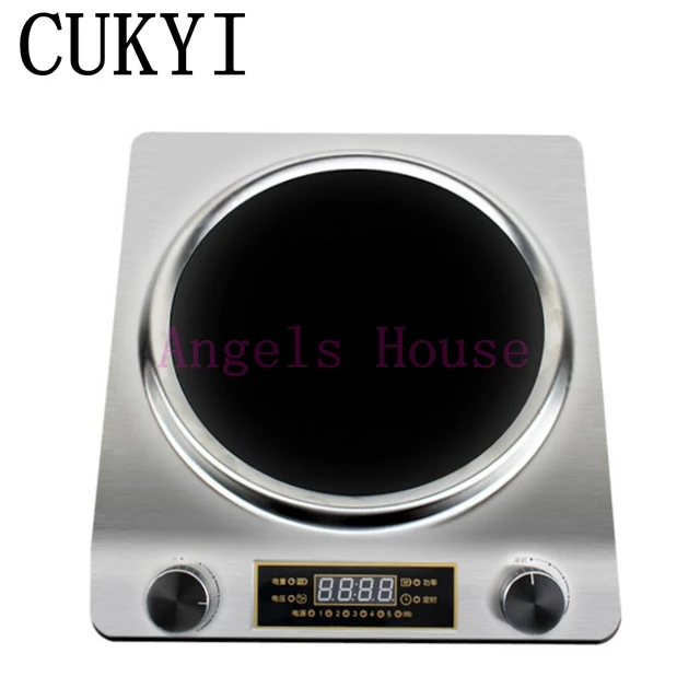 Best Price CUKYI Concave electromagnetic oven  Induction Cooker fried high power stove household  commercial 3000W  Hot pot