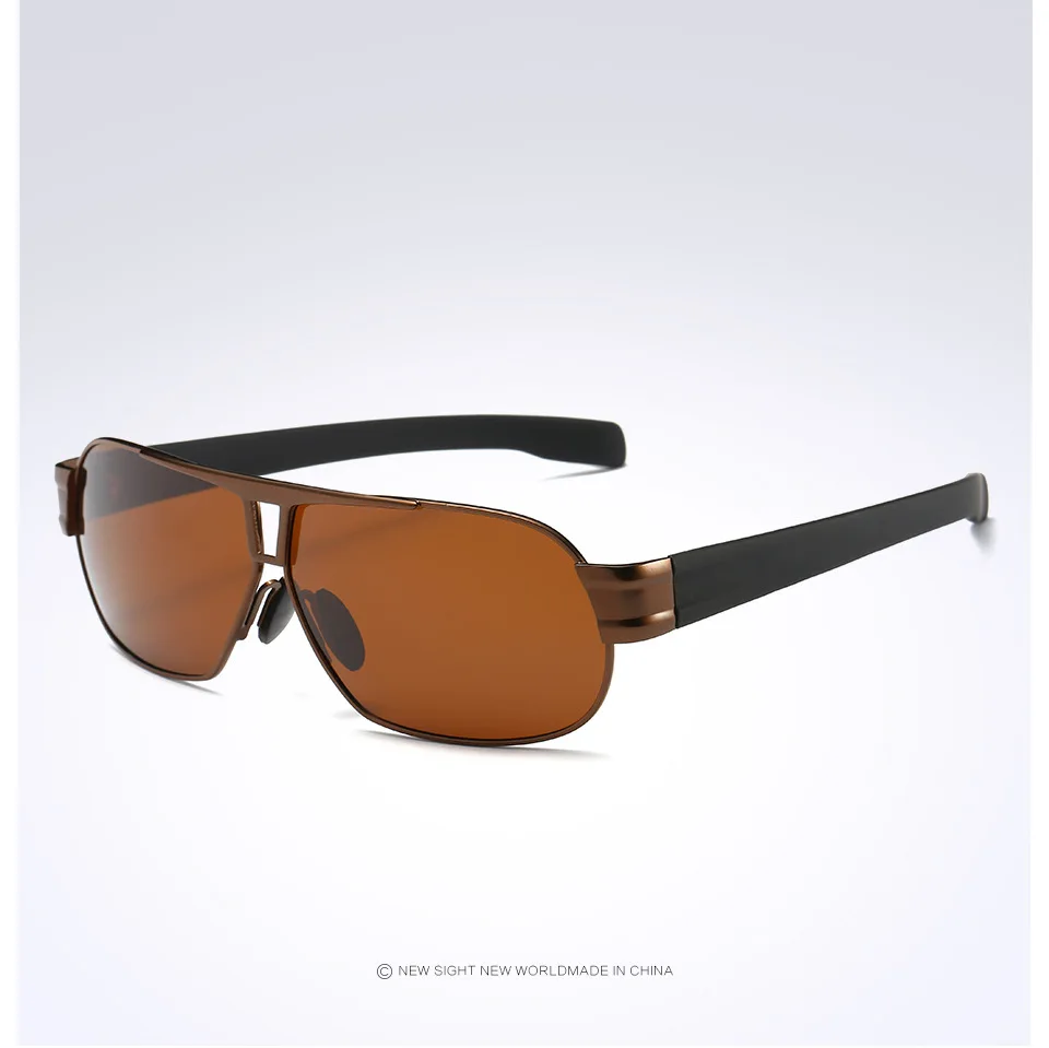 

Hot Sale men's aluminum-magnesium car drivers night vision goggles polarizer sunglasses Polarized Driving Glasses 8516