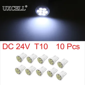 

UXCELL 10Pcs T10 8W 8-3020-SMD Cool White LED Car Panel Light Lamp Interior W5W 194 168