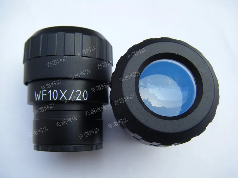

WF10X/20mm Biological or Stereo Microscope Adjustable Wide Angle Eyepiece Lens with Mounting Size 30mm