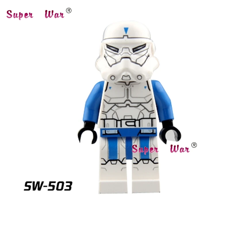 

1PCS superhero troops commander SW503 building blocks action sets model bricks toys for children