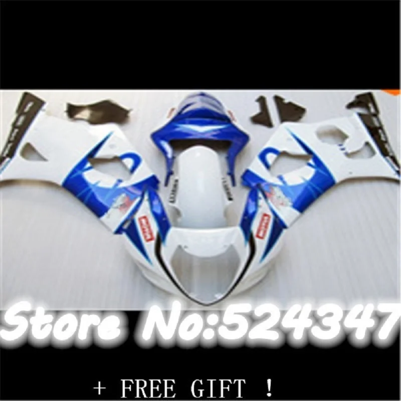 Инъекция Nn-обтекатель комплект для GSXR1000 2003 2004 GSXR 1000 03 04 K3 K4 синие белые черные