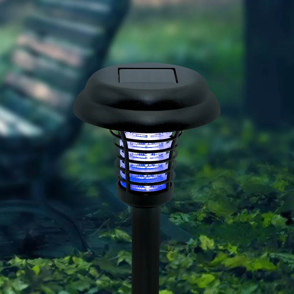 Solar Outdoor LED Mosquito Insect Killer Solar Light Garden Yard Lawn