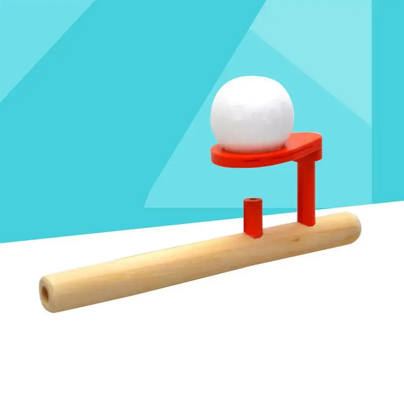 Классические деревянные игры плавающие дующие трубы и шары баланс дуя игрушки Забавный снятие стресса для детей малышей