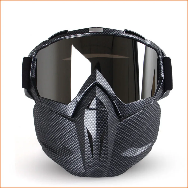 Горячая велосипедный и Лыжный спорт мотоцикл маска для лица очки Военная тактическая маска очки страйкбол шлем маска очки универсальная маска - Цвет: 07