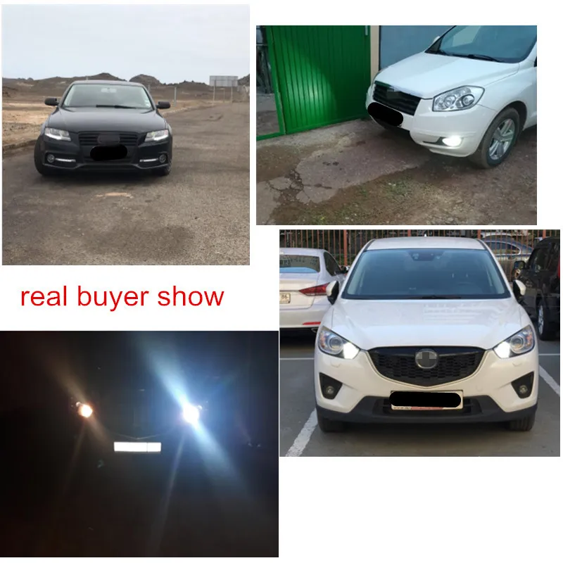 2 шт. Авто P13W светодиодный 922-SMD-4014 SH24W PSX26W светодиодный лампы для Mazda CX-5 дневные ходовые огни, 6000K ксенон белый лед синий