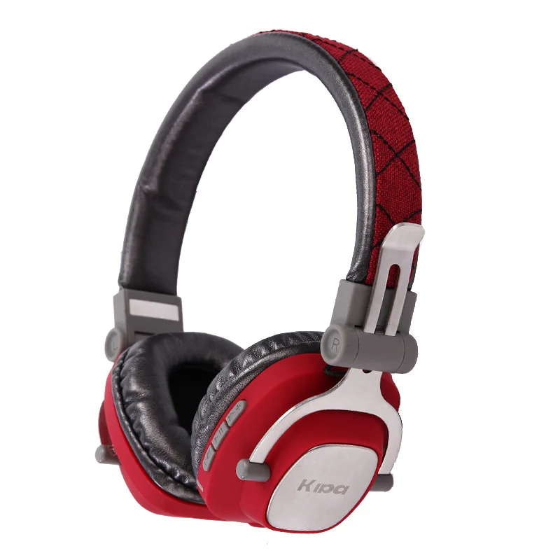Bluetooth металлические наушники игровая гарнитура HiFi шумоподавление складные