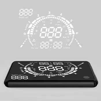 

Viecar HUD head up display driving computer OBD HUD