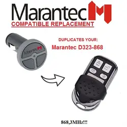 Для Marantec D323-868 Замена гаражной двери удаленный 868 МГц фиксированный код