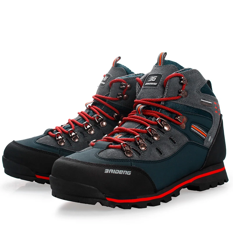 Comprar CUNGE al aire libre de los hombres de Trekking Botas de senderismo Anti deslizamiento botas de los hombres zapatos de calidad superior de la montaña zapatos de escalada