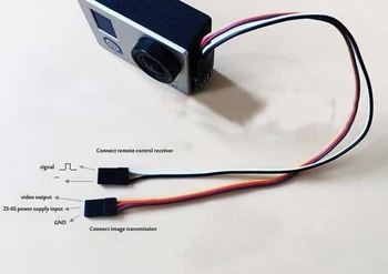 

Hawk-eye Firefly 6S motion camera record remote control cable 5.8G video image transmission output aerial photography module