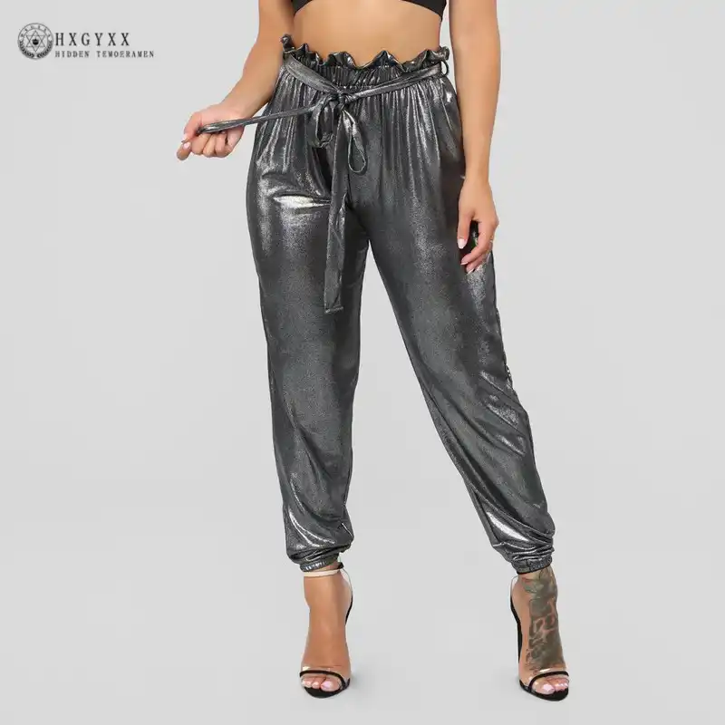 Silver joggers womens Clearance