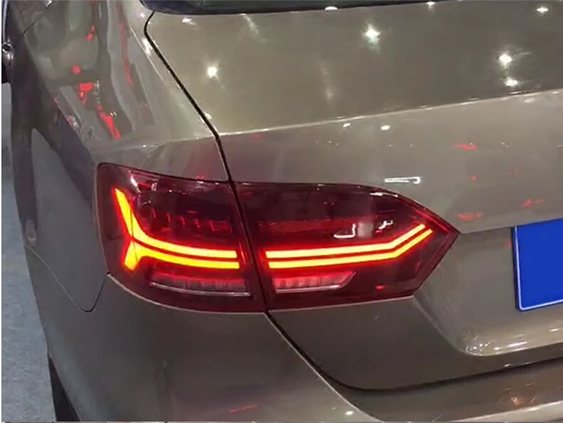 

Car tail lights for taillight Jetta2012 2013 2014 2015 LED Tail Light Rear Lamp DRL+Brake+Park+Moving Turning Lamp