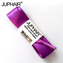 JUP1-12Pairs Women Dark Purple Wholesale Fashion Colorful Silk Ribbon Flat Shoelaces Sneaker Sport Shoe Fantastic Shoelace Laces
