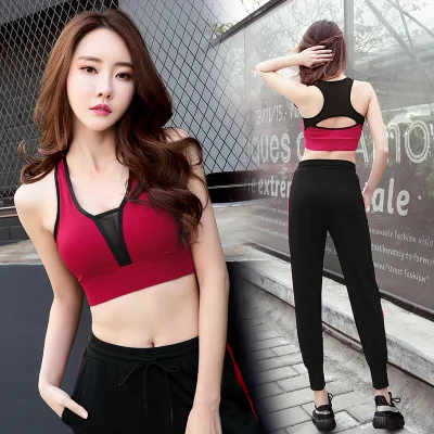 

Hot Sexy Women Fitness Bra Padded Compression Sport Bra Top Sportswear Quick dry High Elastic Top sexy Running Top Yoga Bra