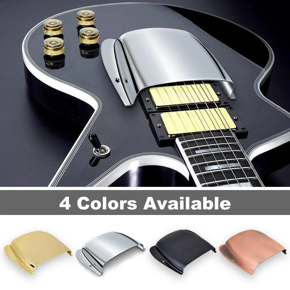 1pc Durable Alloy Jazz Bass Electric Bass Bridge Cover Fender Style