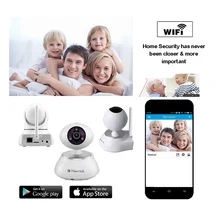 Homtrol HD 720P Wireless IP Wifi Camera Home Security Cameras Built Microphone One Key Wi-fi Configuration App Motion Detection