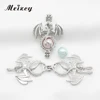 10pcs Silver Plated Flying Dragon Pearl Cage Diffuser Lockets Pendant for Aromatherapy Perfume Essential Oil Necklace Making 4
