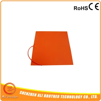 

Flexible Heating Pads 3D Printer bed heater silicone heater 240x310MM