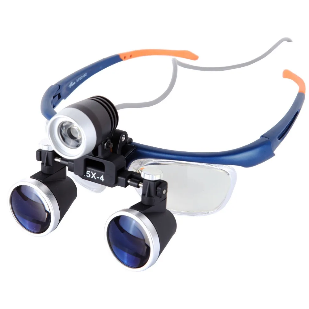 

3.5X-4 Medical Surgical Loupe Magnifier w/ 3W Dental Surgery Headlight Headlamp