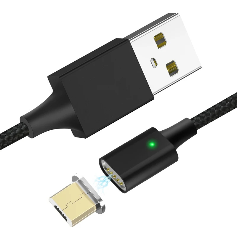 ELFMIC مايكرو تمديدات كابلات usb 2.4A سريع مزامنة بيانات كابل شحن سامسونج هواوي Xiaomi LG Andriod الهاتف المحمول الكابلات