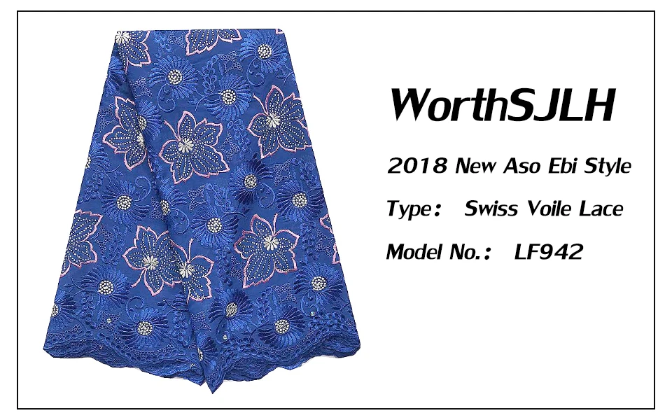 Dry Lace Nigerian Fabric