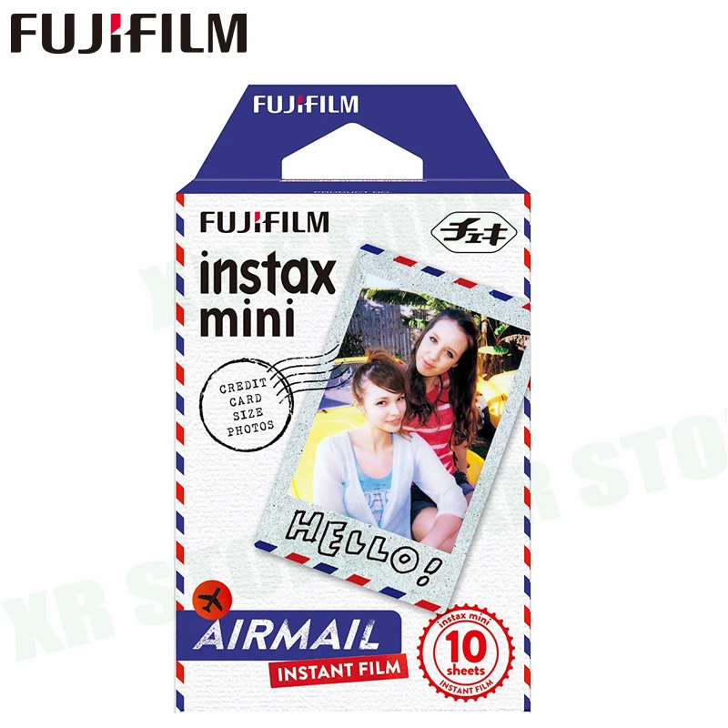 Fujifilm Instax Mini 8 9 пленка Airmail Fuji мгновенная фотобумага 10 листов для 70 7 s 50 s 50i 90 25 Share SP-1 2 Lomo camera