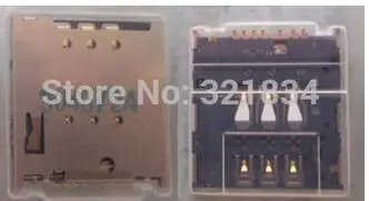 

50pcs connector for sony LT22 LT22i LT30 LT30I sim card reader holder tray socket