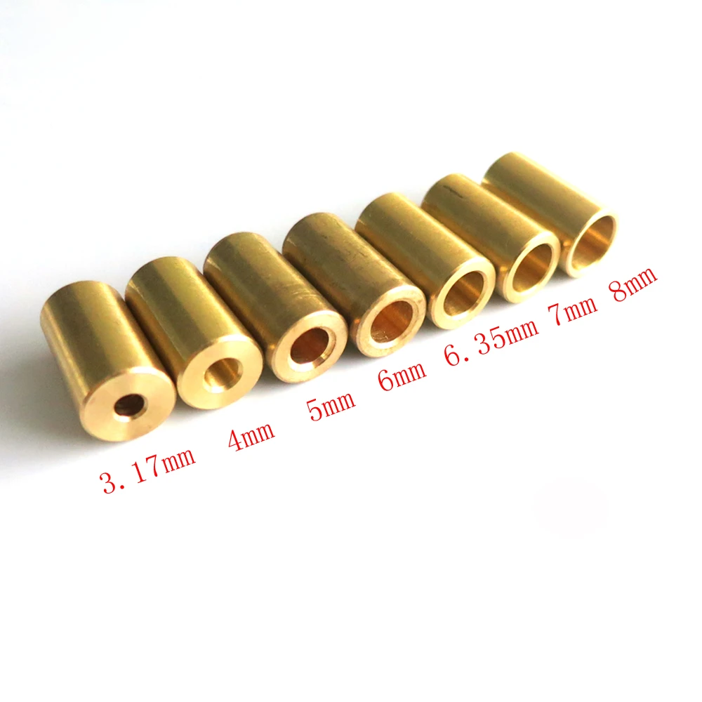

1pc 7mm Brass Drill Chuck Sleeve Connector Rod Copper Connecting Sleeve Electric Drill Connecting Sleeve for B10