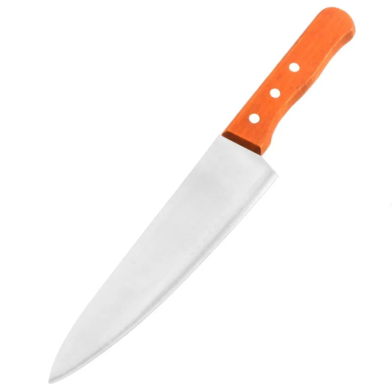 Multi function 9" Stainless Steel Fruit Paring Knife With Wood Handle