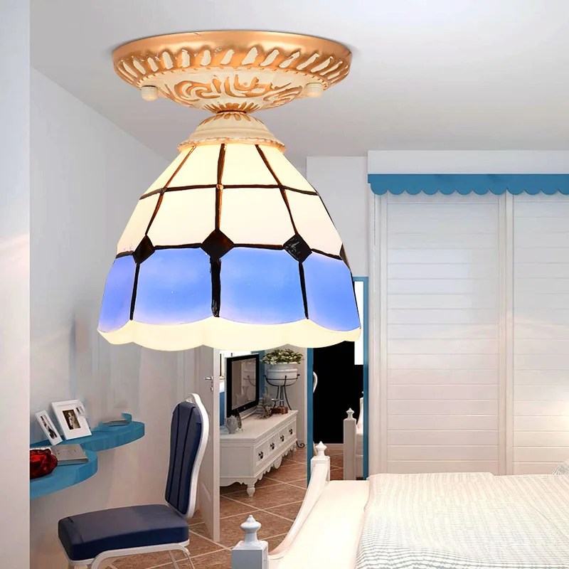 Tiffany Ceiling Lights Stained Glass