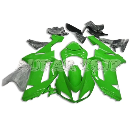 Все Зеленый капоты для Kawasaki ZX-6R 2007 2008 636 07 08 Кузов ABS пластиковые детали для мотоцикла ZX-6R 07 08 панелей обтекатели - Цвет: As Picture shown