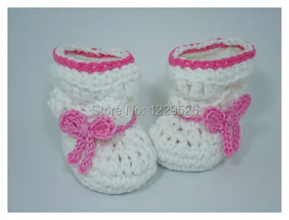 

Crochet Baby booties Baby shower gift shoes