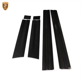 

Full Carbon Fiber Exterior Door Panels Trim For Porsche Cayenne 2015 2016 2017 Auto Accessories Car Styling Decoration
