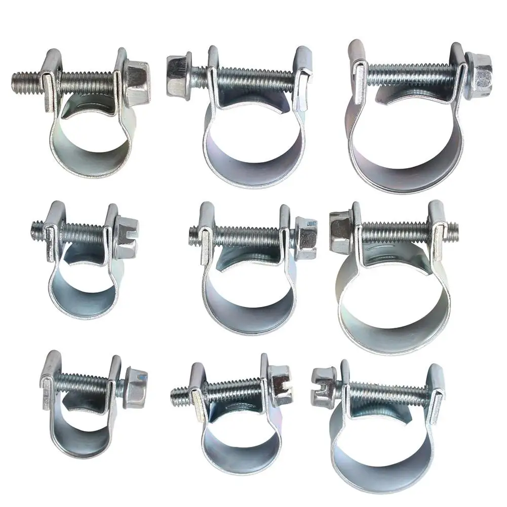 

Hot 135PCS Professional MINI-type Multiple Specifications Galvanized Hose Clamp Assortment 8-18mm Screwdriver Hose Clamps