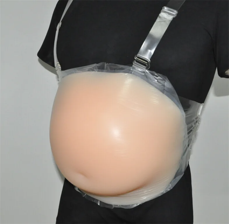 Best Pregnant women with fake belly, fake belly, fake pregnancy,3000 g,90-month gel, fake stomach. 16