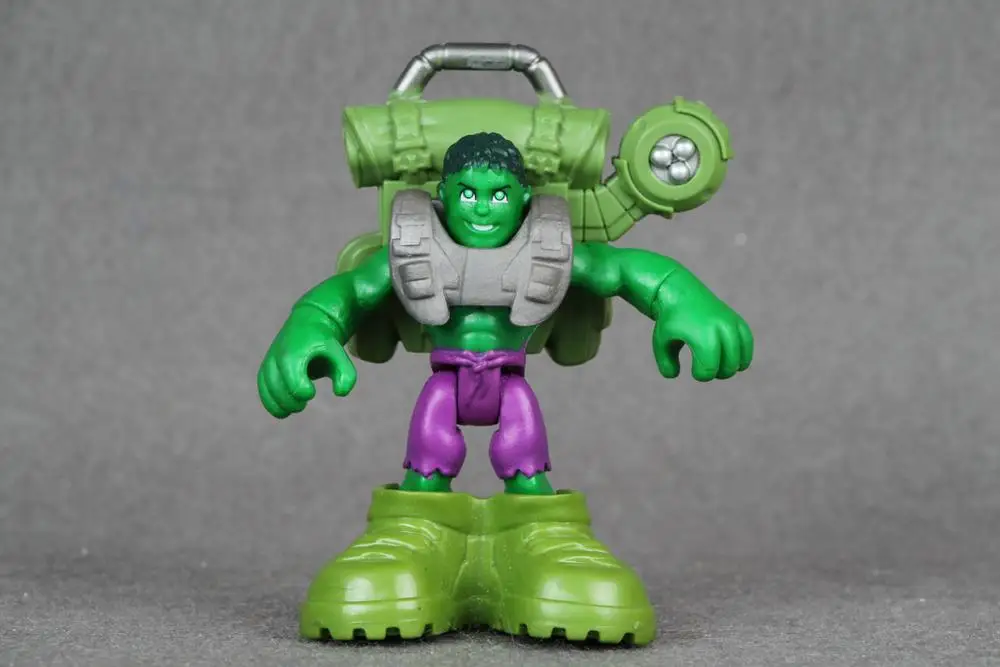 1 шт. M Super Hero adventures 2,5 ''Iron Loki Vision Hulk - Цвет: Розовый