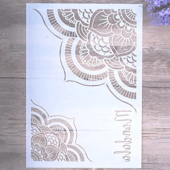 

A4 A3 A2 Size DIY Craft Mandala Stencils For Walls Painting Scrapbooking Stamping Stamps Album Decorative Embossing Paper Cards