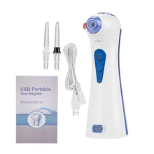 130 мл портативный ирригатор для полости рта USB Перезаряжаемый водный Стоматологический Ирригатор для чистки зубов струя воды для чистки зубов