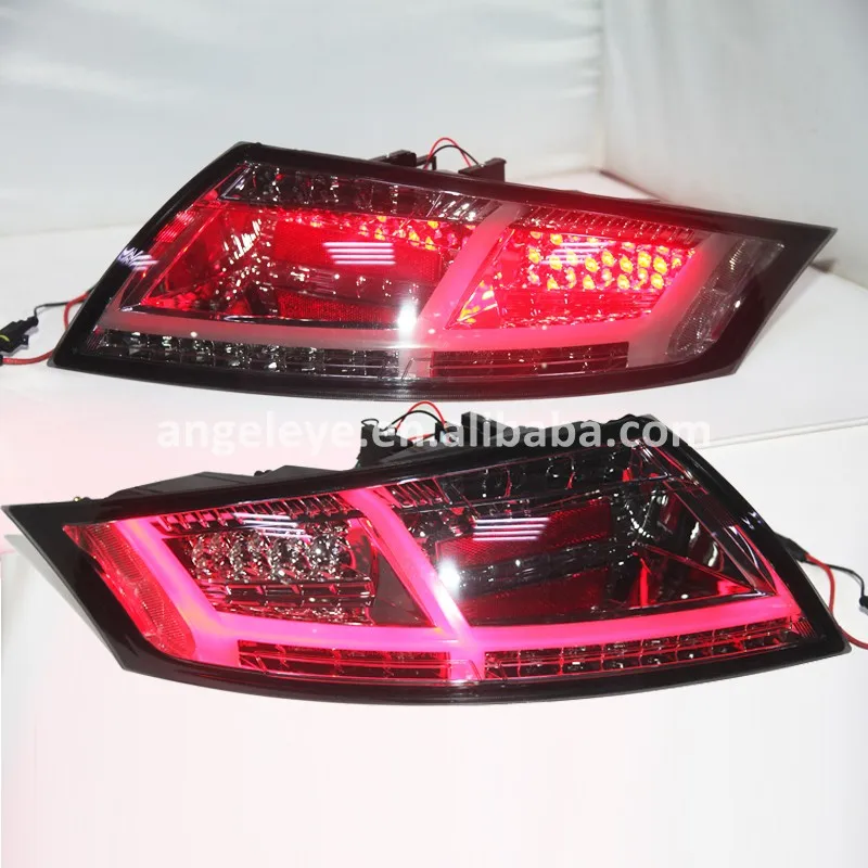 Светодиодные задние свет для Audi TT 2006-2013 год LED задний фонарь задний свет дым Balck Цвет SN