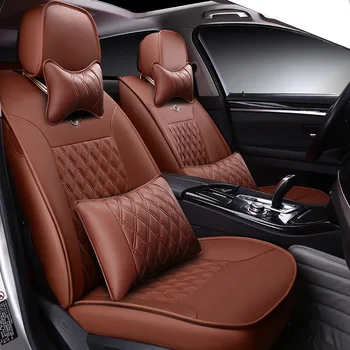 

Custom made/ Leather car seat cover For Ford mondeo Focus 2 3 kuga Fiesta Edge Explorer fiesta fusion car accessories styling