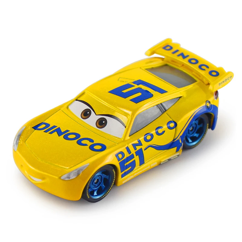 Disney Pixar Cars 3 Молния Маккуин Джексон Storm Mater 1:55 литья под давлением металлического сплава Модель автомобиля игрушка Рождественский подарок д