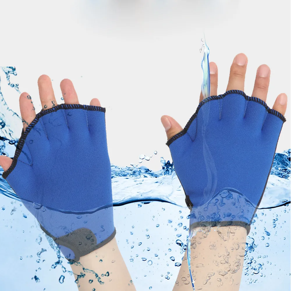 

New Arrival Adult Swim Paddle Swimming Gloves Flippers Flying Fish Webbed Swimmer Training Diving Accessories Surfing Water Ski