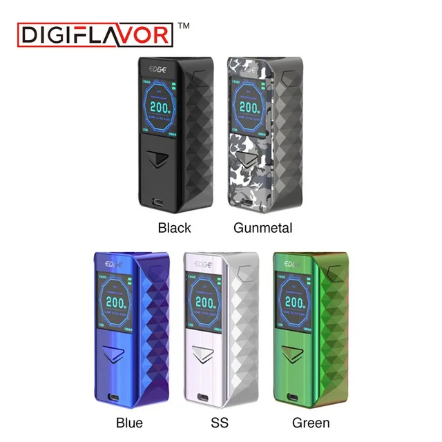 

Digiflavor Edge Mod Electronic Cigarette Vape Vaporizer Mod & advanced AS chipset fast wireless charging mod fit SIREN 2