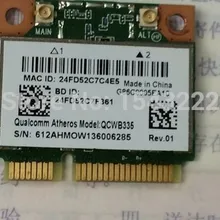 Qualcomm Atheros AR9565 QCWB335 150 Мбит/с+ Bluetooth 4,0 Половина мини PCI-Express WLAN wifi беспроводная карта
